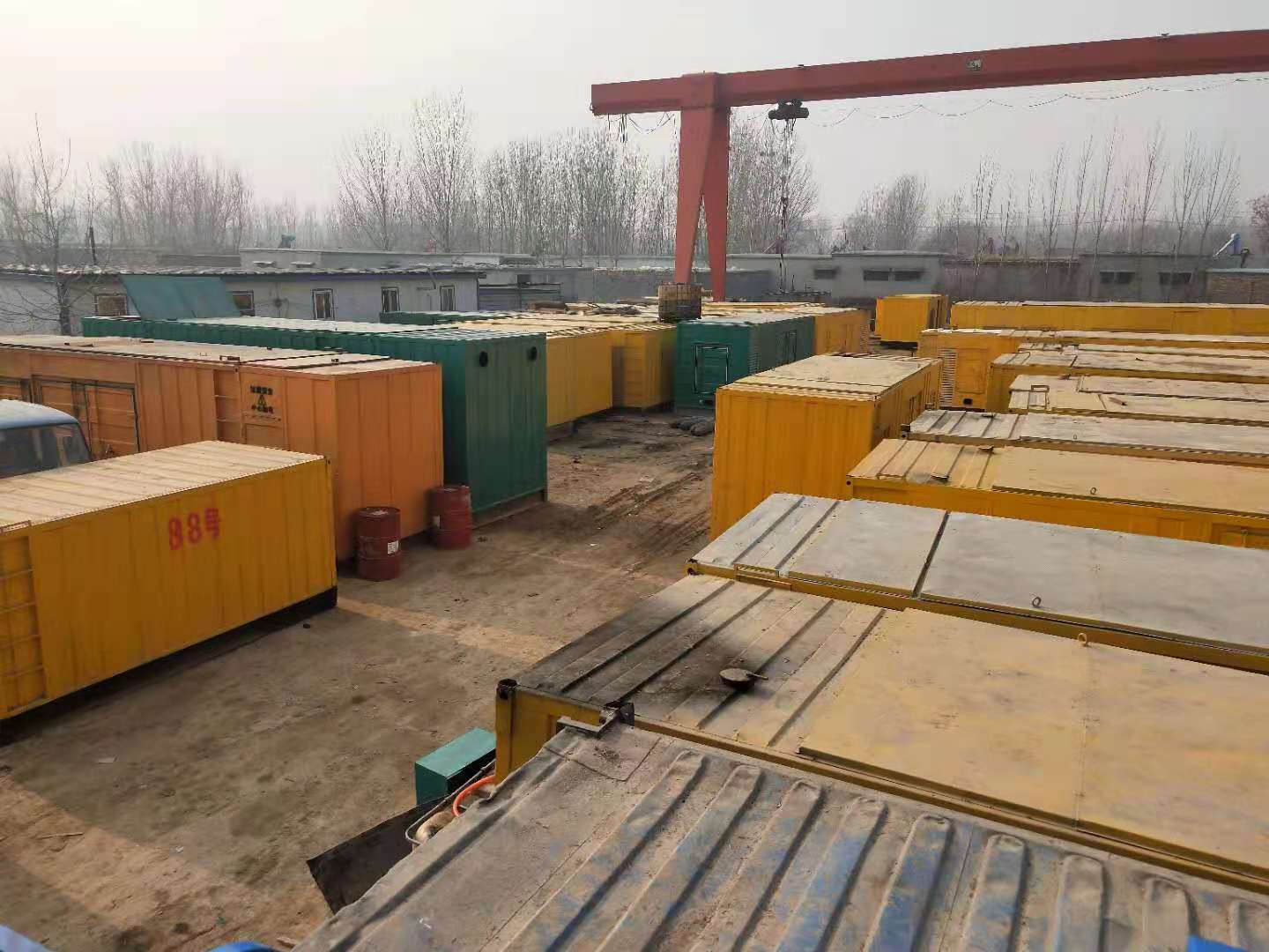新罗租赁发电机-灰尘、风沙对柴油发电机组造成哪些不良影响？
